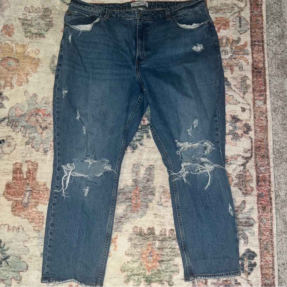 Abercrombie Jeans - high rise wide leg